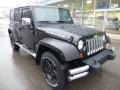 2010 Black Jeep Wrangler Unlimited Rubicon 4x4  photo #2