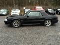 Black 1992 Ford Mustang GT Convertible