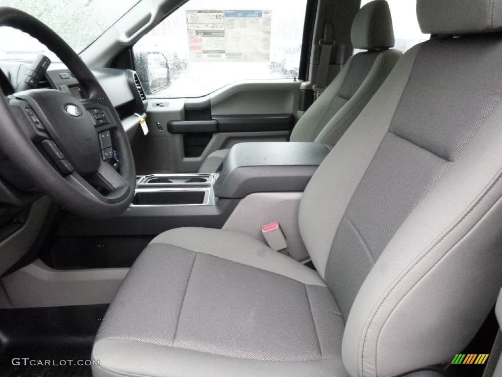 2016 F150 XL SuperCab 4x4 - Shadow Black / Medium Earth Gray photo #7