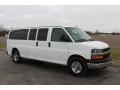Summit White - Express 3500 Passenger Extended LT Photo No. 6