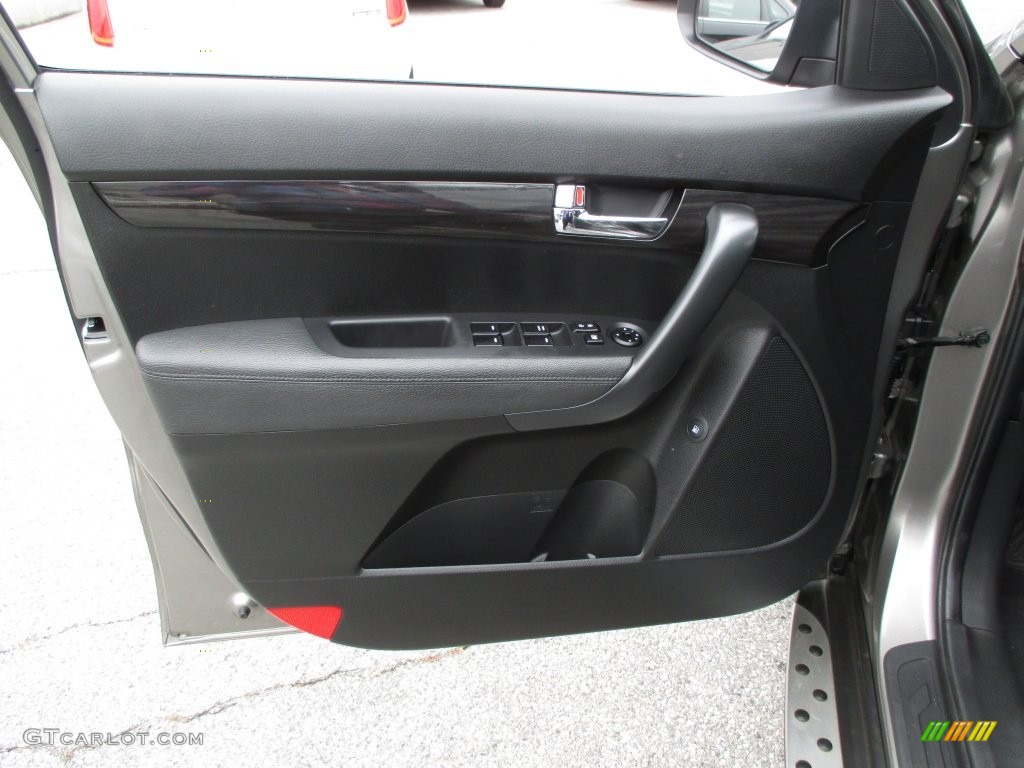 2012 Sorento LX AWD - Titanium Silver / Black photo #36