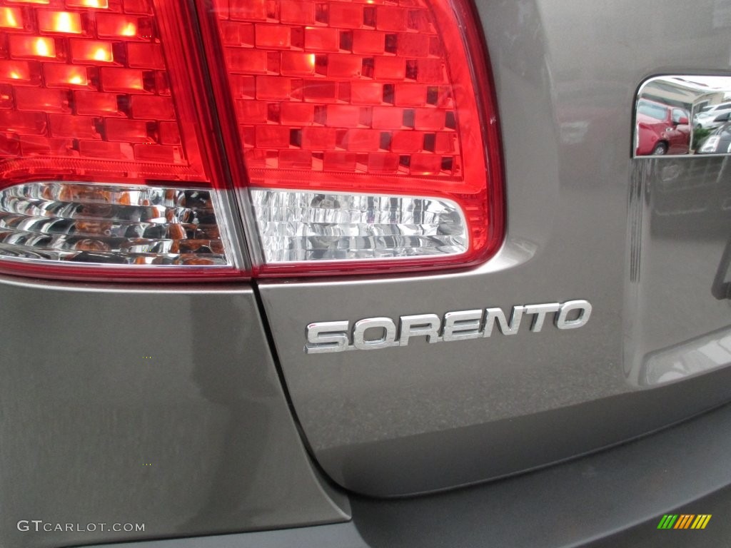 2012 Sorento LX AWD - Titanium Silver / Black photo #56