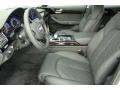 2016 Audi A8 Black Interior Front Seat Photo