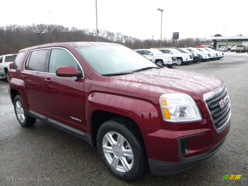 Crimson Red Tintcoat 2016 GMC Terrain SLE Exterior Photo #109497892