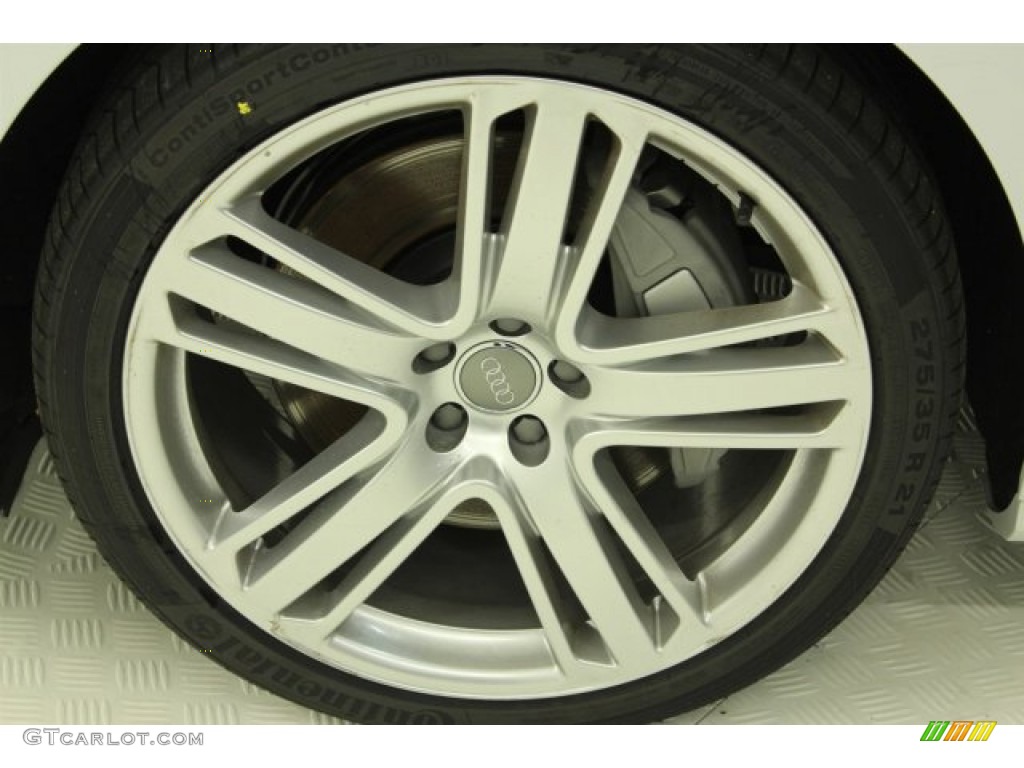 2016 A8 L 4.0T quattro - Glacier White Metallic / Black photo #4