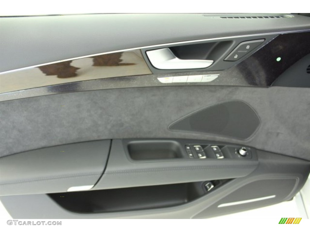 2016 A8 L 4.0T quattro - Glacier White Metallic / Black photo #11