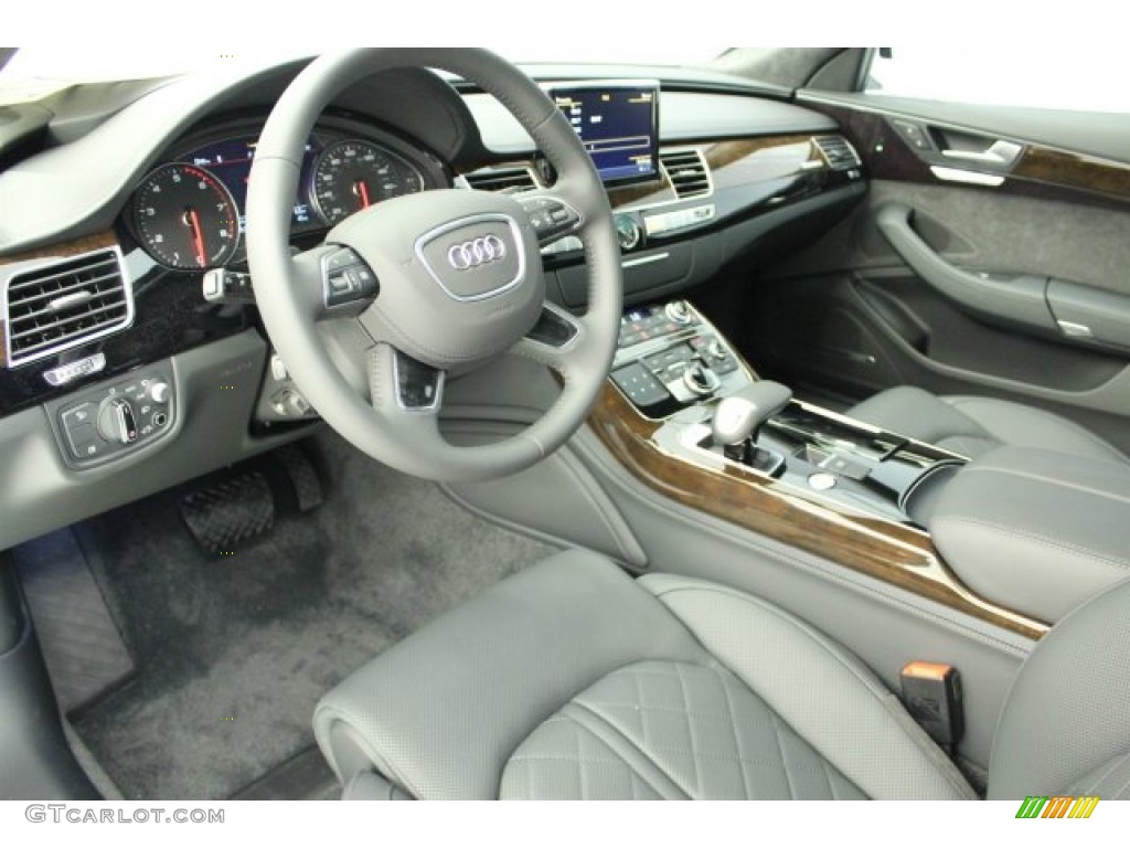2016 A8 L 4.0T quattro - Glacier White Metallic / Black photo #17