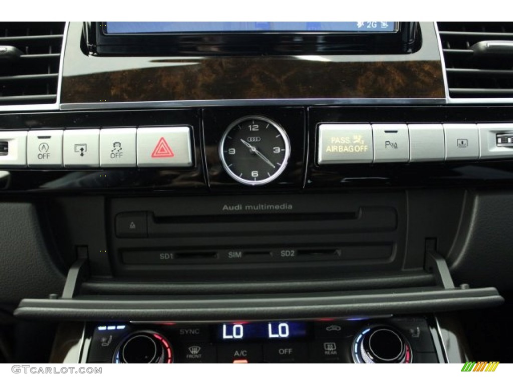 2016 A8 L 4.0T quattro - Glacier White Metallic / Black photo #21