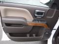 Cocoa/Dune 2016 Chevrolet Silverado 1500 LTZ Double Cab 4x4 Door Panel