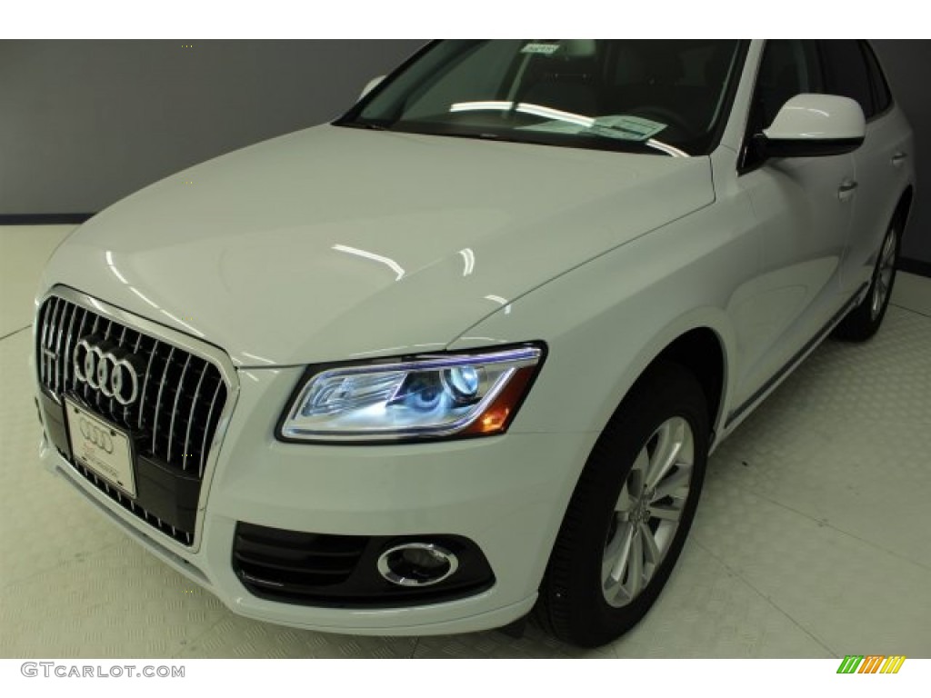 Glacier White Metallic 2016 Audi Q5 2.0 TFSI Premium quattro Exterior Photo #109498995