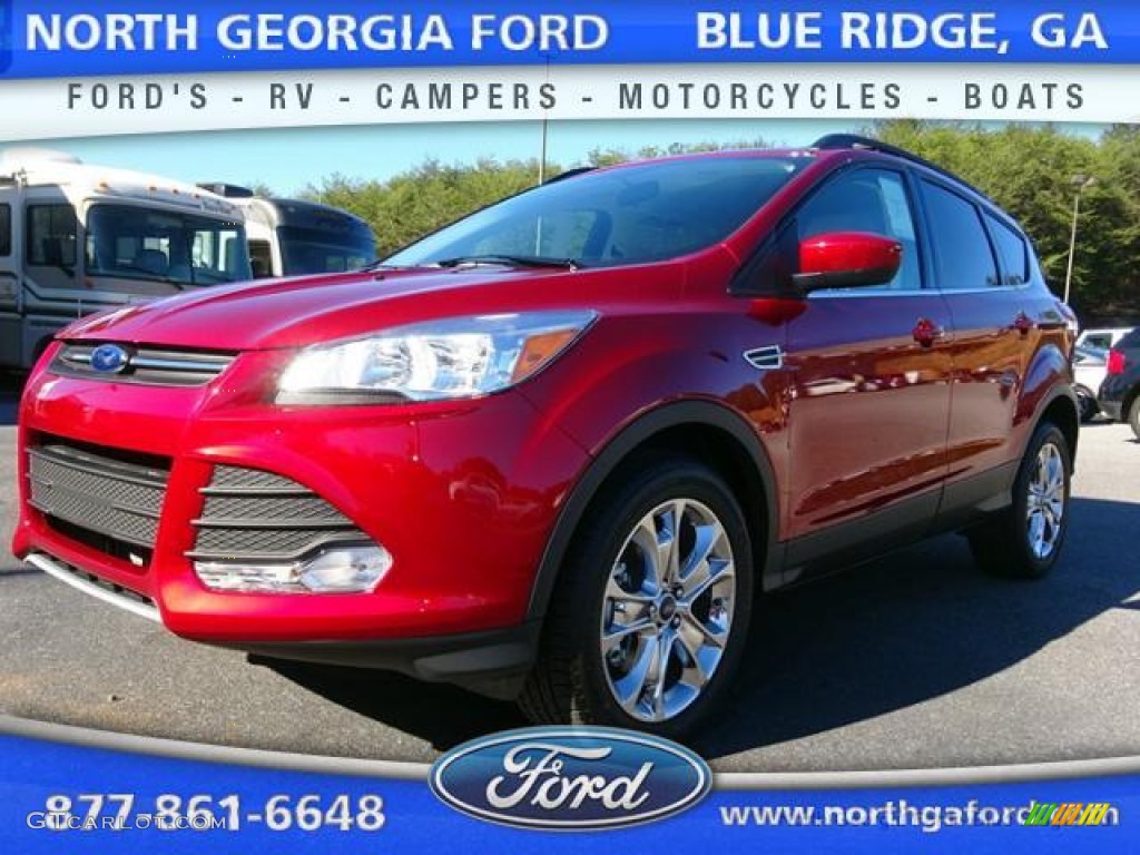 Ruby Red Metallic Ford Escape