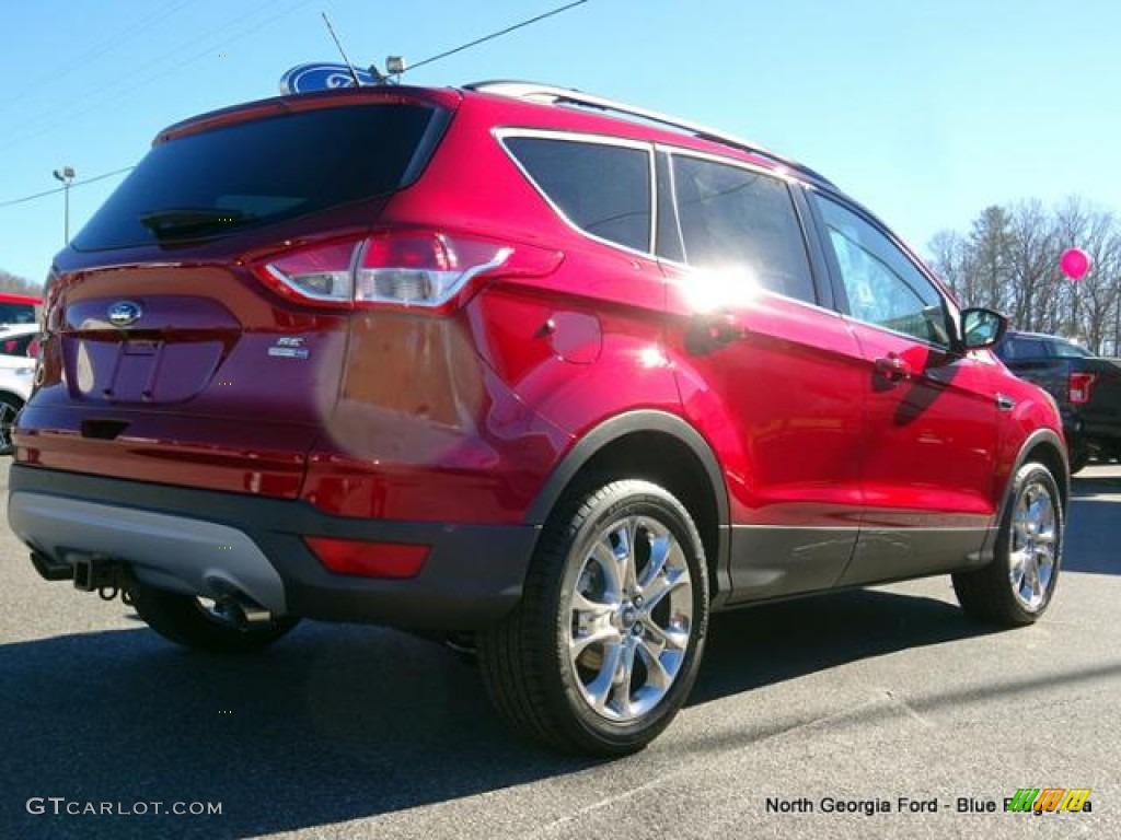 2016 Escape SE 4WD - Ruby Red Metallic / Medium Light Stone photo #5