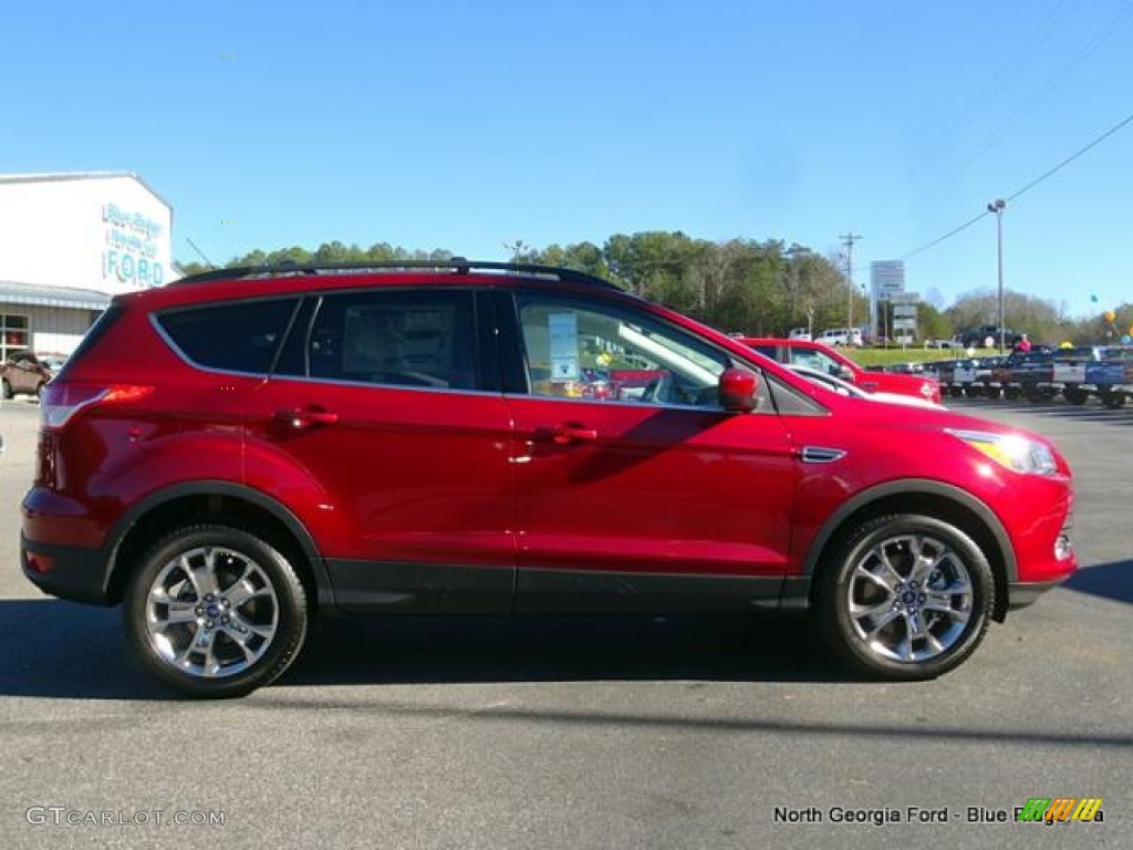 2016 Escape SE 4WD - Ruby Red Metallic / Medium Light Stone photo #6