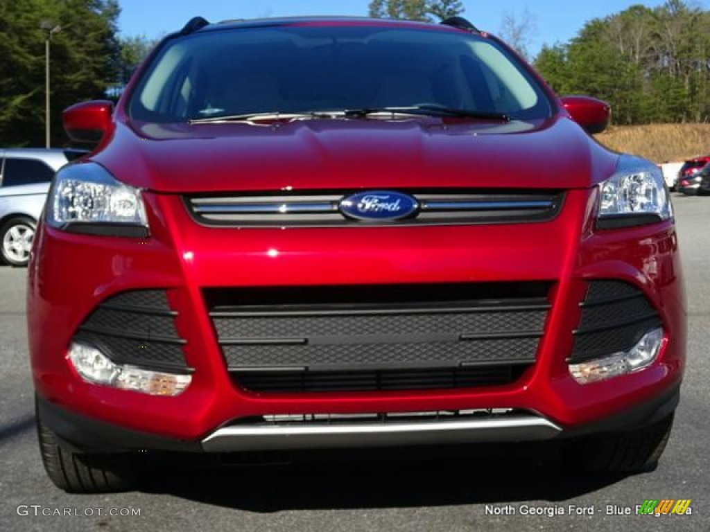 2016 Escape SE 4WD - Ruby Red Metallic / Medium Light Stone photo #8