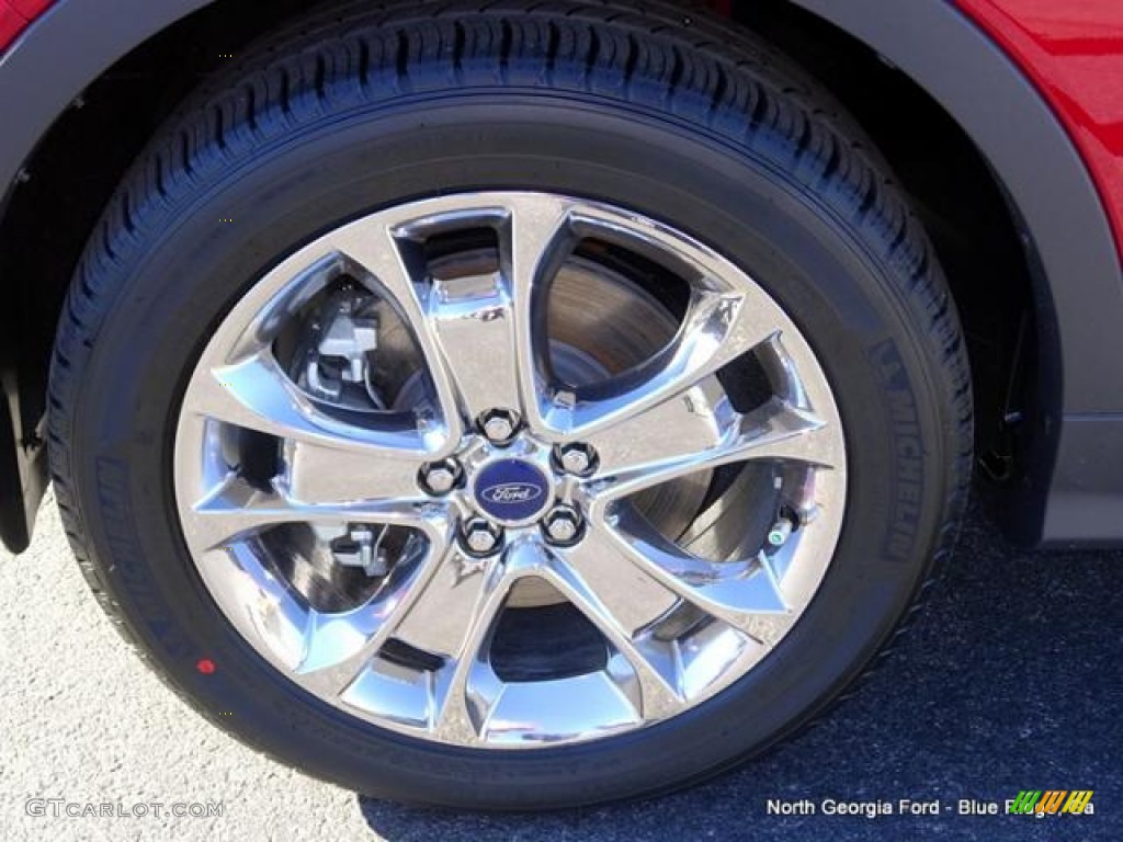 2016 Escape SE 4WD - Ruby Red Metallic / Medium Light Stone photo #9