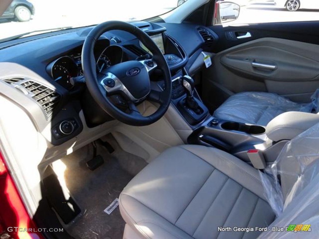 2016 Escape SE 4WD - Ruby Red Metallic / Medium Light Stone photo #31