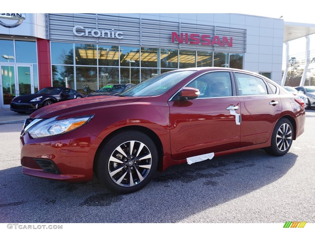 2016 Altima 2.5 SV - Cayenne Red / Charcoal photo #1