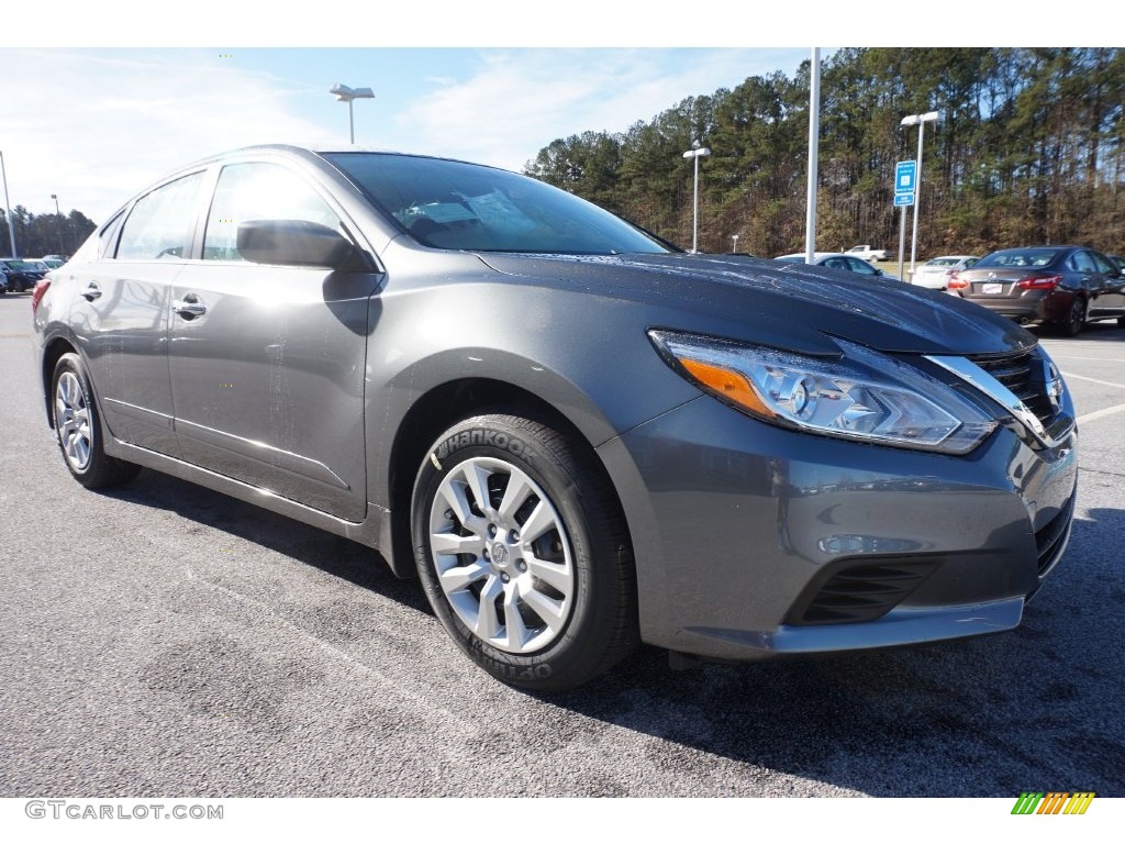 2016 Altima 2.5 S - Gun Metallic / Charcoal photo #6