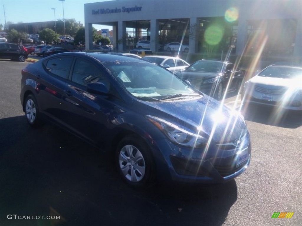 2016 Elantra SE - Blue / Gray photo #1