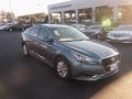 2016 Graphite Blue Pearl Hyundai Sonata Hybrid SE  photo #1