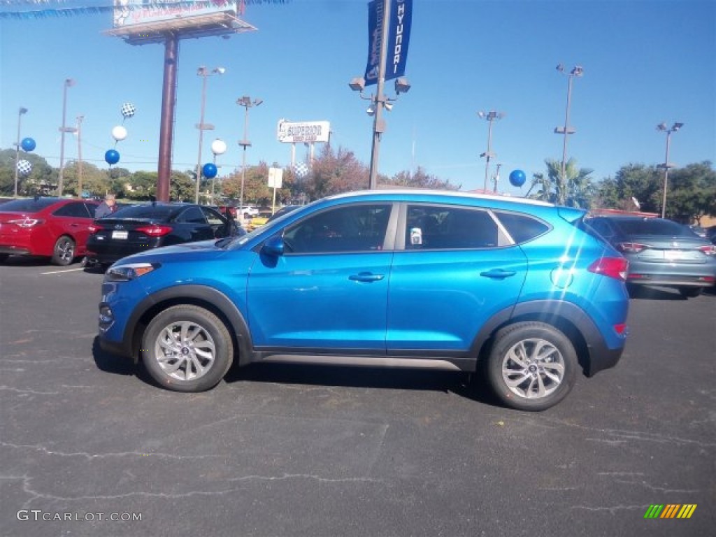 Caribbean Blue 2016 Hyundai Tucson SE Exterior Photo #109506915