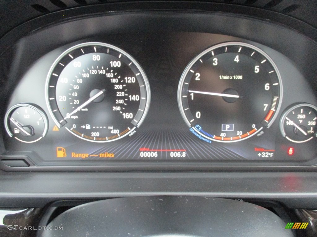 2016 5 Series 535i xDrive Sedan - Glacier Silver Metallic / Black photo #20