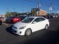 Century White - Accent SE Sedan Photo No. 6