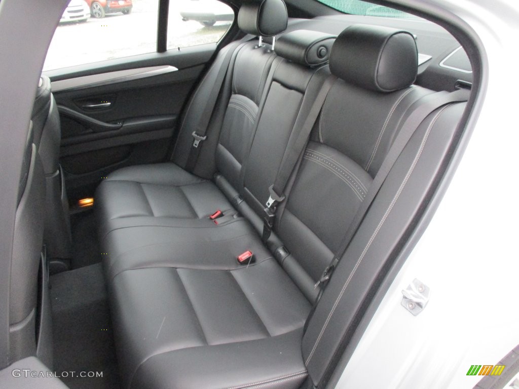 2016 5 Series 535i xDrive Sedan - Glacier Silver Metallic / Black photo #14
