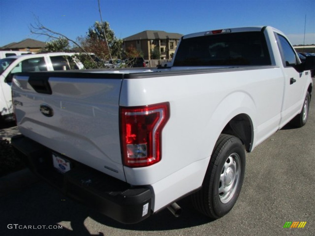 2016 F150 XL Regular Cab - Oxford White / Medium Earth Gray photo #6