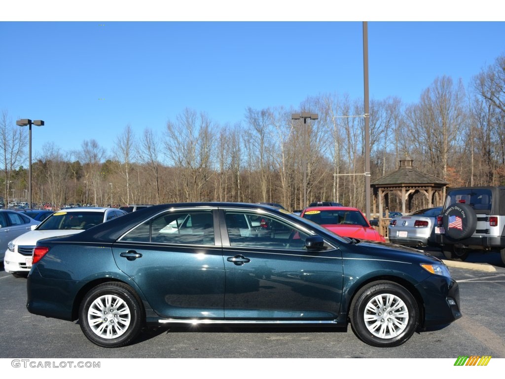 2014 Camry LE - Cosmic Gray Metallic / Ivory photo #2