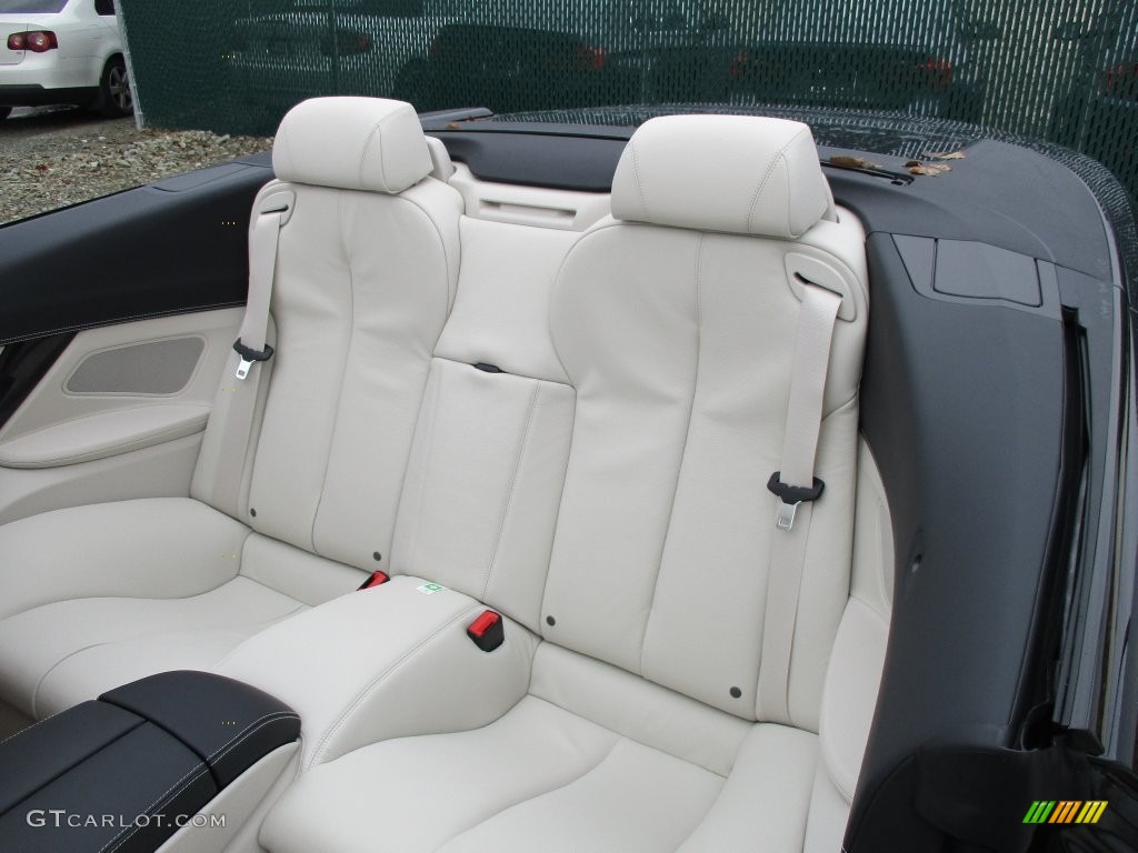 2016 BMW 6 Series 640i xDrive Convertible Rear Seat Photos