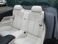 2016 BMW 6 Series Ivory White Interior Rear Seat Photo