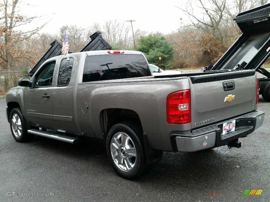 2013 Silverado 1500 LT Extended Cab - Graystone Metallic / Ebony photo #9