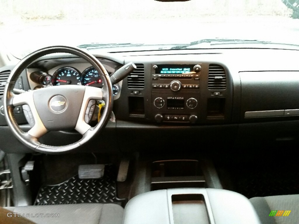 2013 Silverado 1500 LT Extended Cab - Graystone Metallic / Ebony photo #13