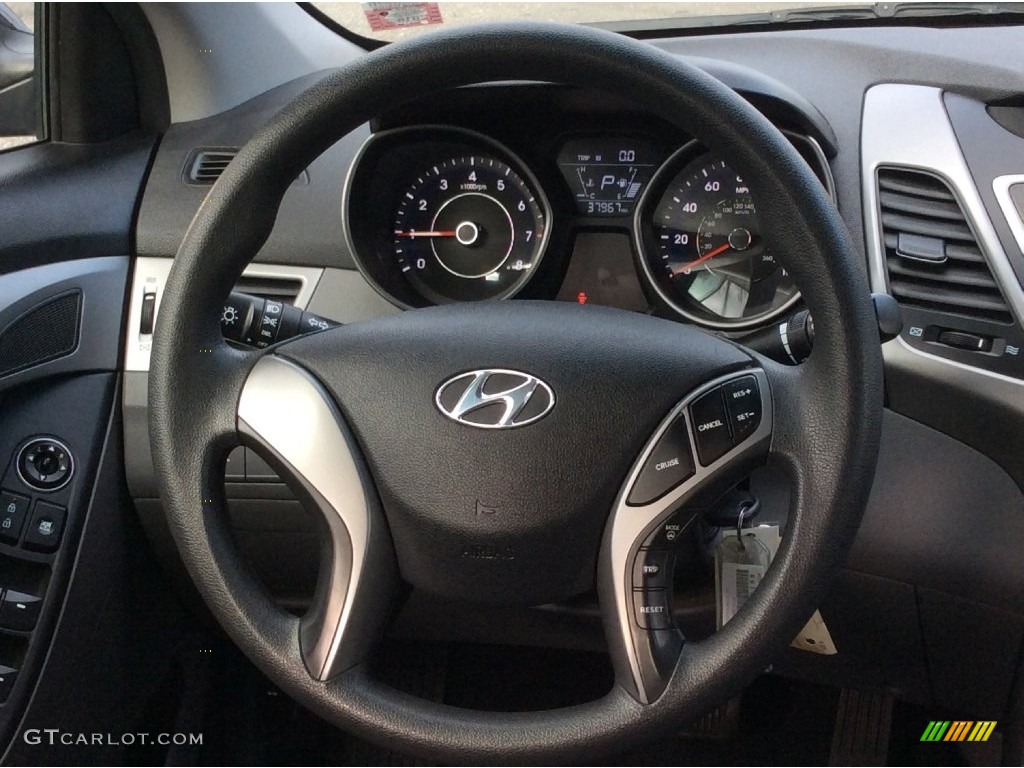 2014 Elantra SE Sedan - Blue / Gray photo #16
