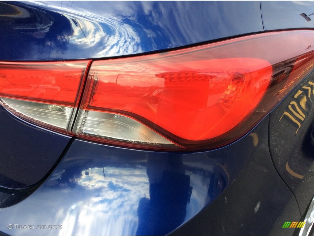 2014 Elantra SE Sedan - Blue / Gray photo #21