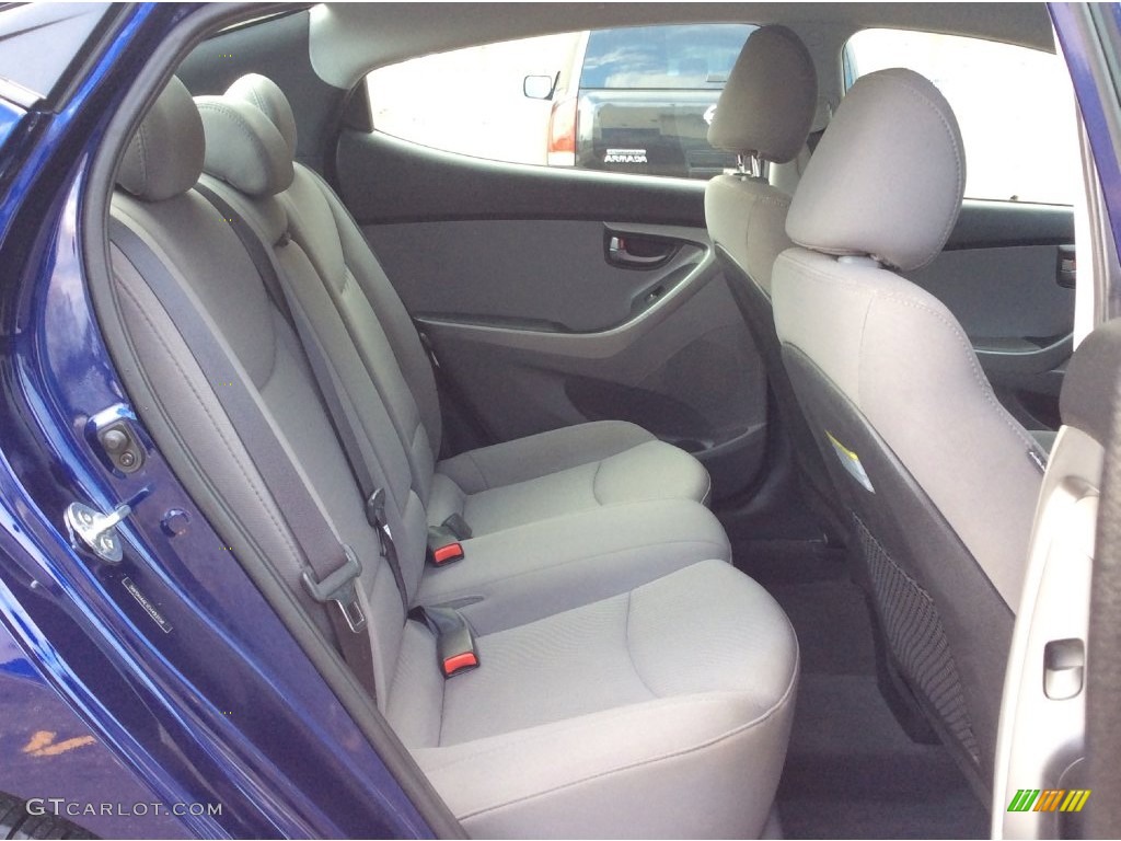 2014 Elantra SE Sedan - Blue / Gray photo #22