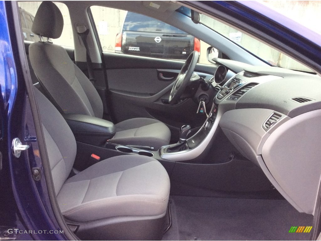2014 Elantra SE Sedan - Blue / Gray photo #25