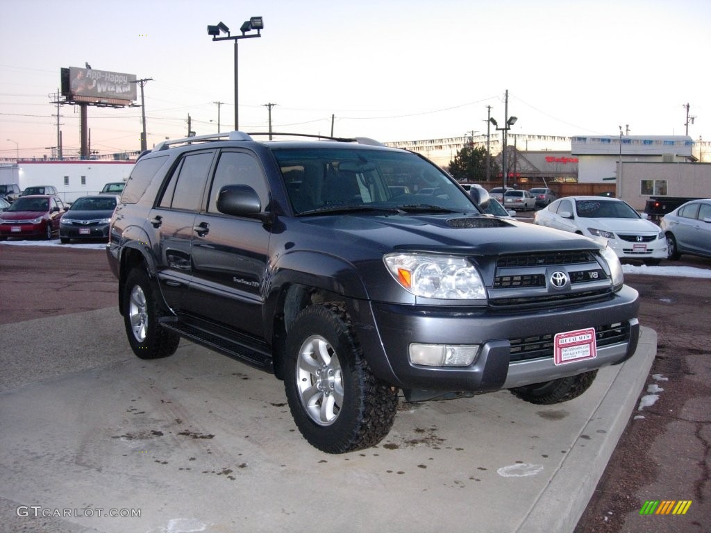 2004 4Runner SR5 4x4 - Galactic Gray Mica / Stone photo #7