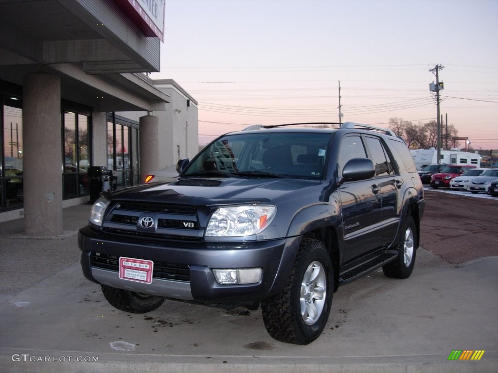 2004 4Runner SR5 4x4 - Galactic Gray Mica / Stone photo #24