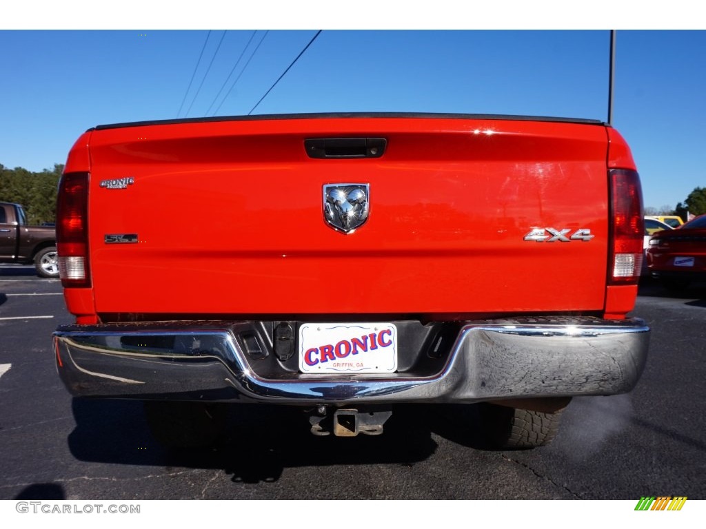 2012 Ram 2500 HD SLT Crew Cab 4x4 - Flame Red / Dark Slate/Medium Graystone photo #6