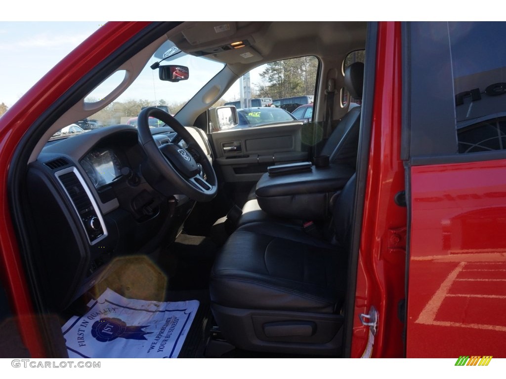 2012 Ram 2500 HD SLT Crew Cab 4x4 - Flame Red / Dark Slate/Medium Graystone photo #9
