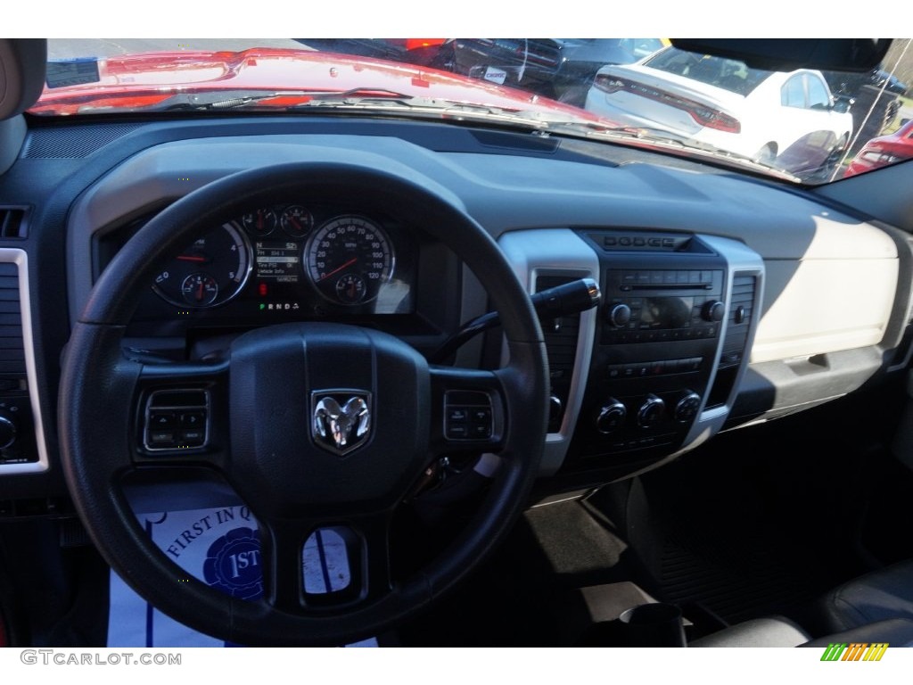 2012 Ram 2500 HD SLT Crew Cab 4x4 - Flame Red / Dark Slate/Medium Graystone photo #10