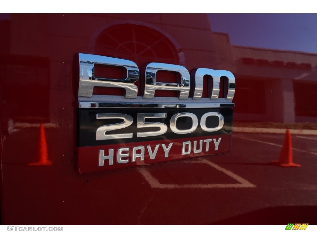 2012 Ram 2500 HD SLT Crew Cab 4x4 - Flame Red / Dark Slate/Medium Graystone photo #15