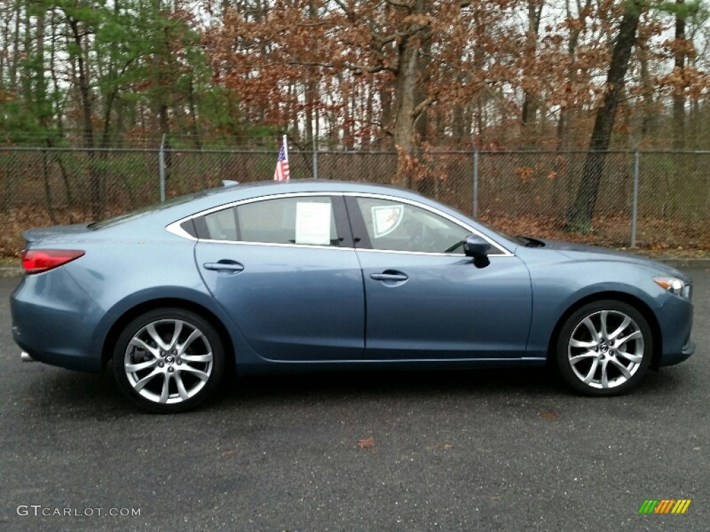 2014 MAZDA6 Grand Touring - Blue Reflex Mica / Black photo #5