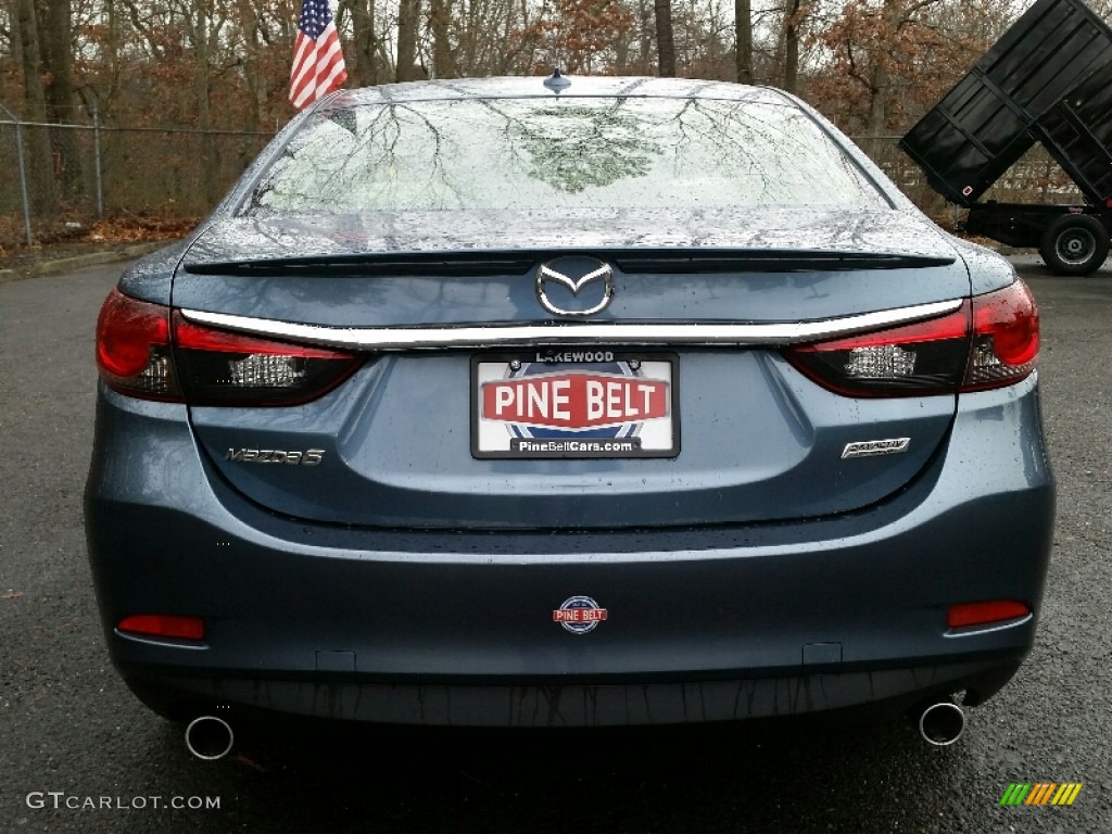 2014 MAZDA6 Grand Touring - Blue Reflex Mica / Black photo #8