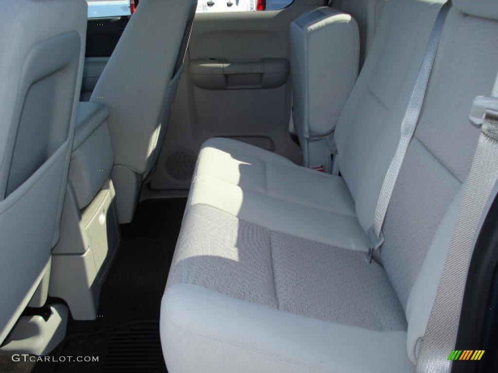 2009 Silverado 1500 LT Extended Cab 4x4 - Blue Granite Metallic / Light Titanium photo #6