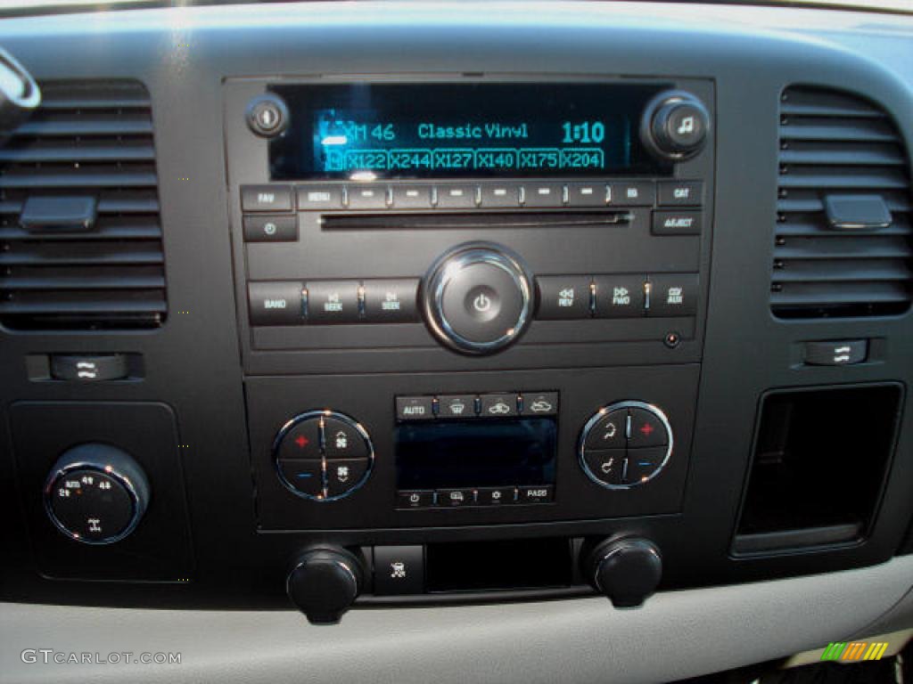 2009 Silverado 1500 LT Extended Cab 4x4 - Blue Granite Metallic / Light Titanium photo #8