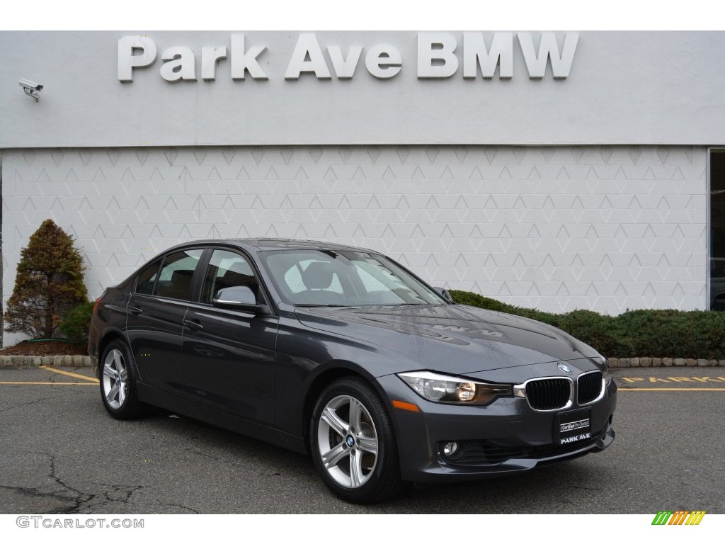 2013 3 Series 328i xDrive Sedan - Mineral Grey Metallic / Black photo #1