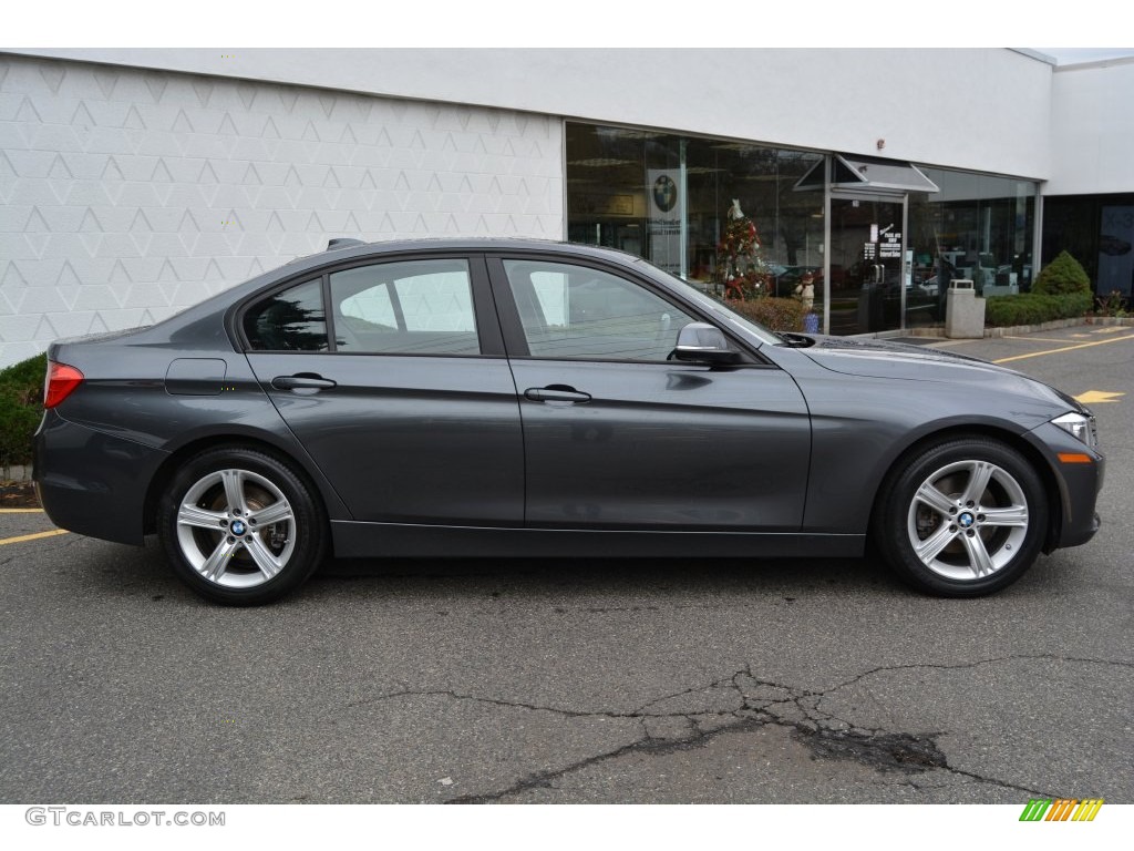 2013 3 Series 328i xDrive Sedan - Mineral Grey Metallic / Black photo #2